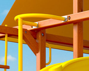 Firepole for Playhouse & Outback
