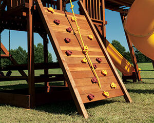 Playhouse Climbing Wall