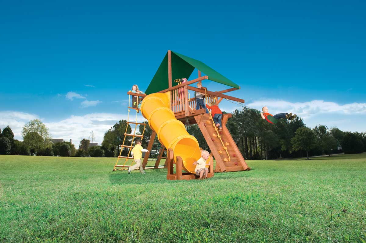 The Benefits of Giving Kids Woodplay Playsets and Swing Sets