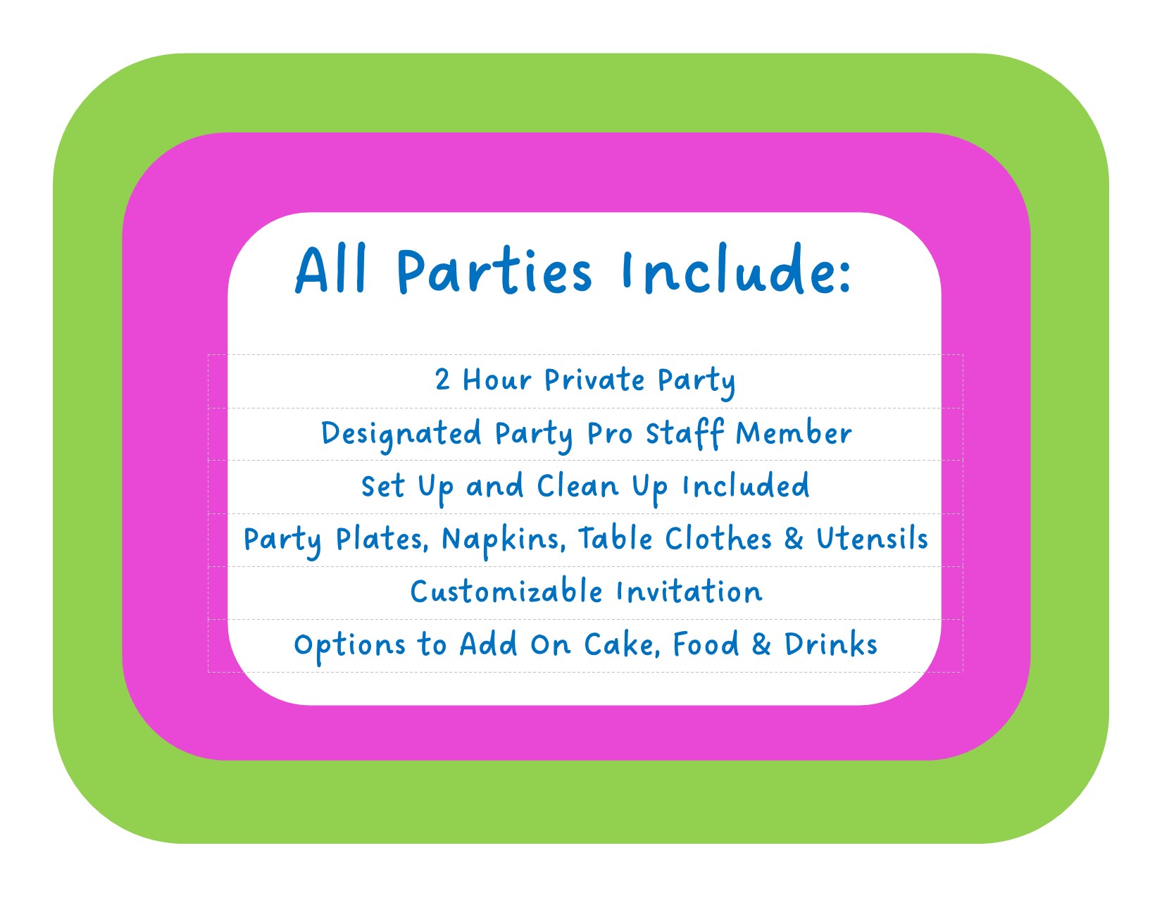 Party Packages