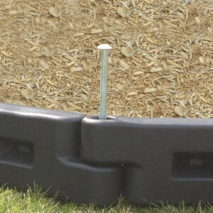 Black Plastic Border 8"