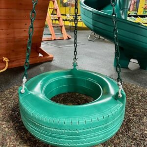 3-Chain Plastic Tire Swing