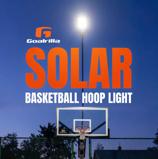 Solar LED Basketball Hoop Light - Image 2
