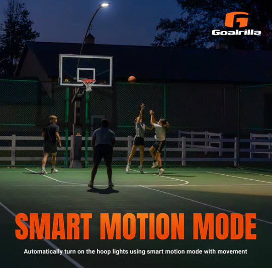 Solar LED Basketball Hoop Light - Image 4