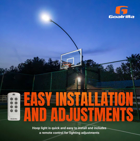 Solar LED Basketball Hoop Light - Image 6