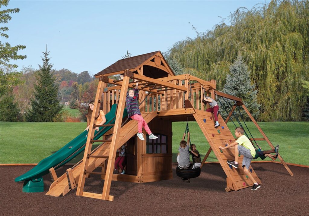 Built From Cedar for Years of Backyard Play
