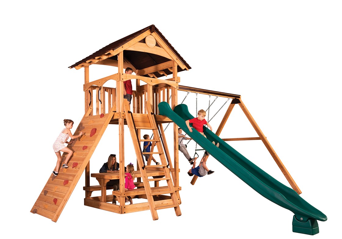 Titan Treehouse XL 1 Swing Set - Image 2