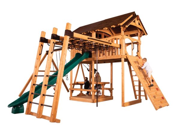 Titan Treehouse XL 5 Swing Set - Image 2
