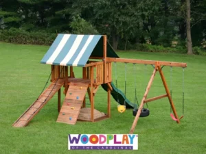 how to prepare an outdoor playset for NC weather